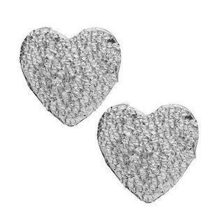 Christina Collect 925 sterling silver Sparkling hearts small glittering heart, model 671-S08